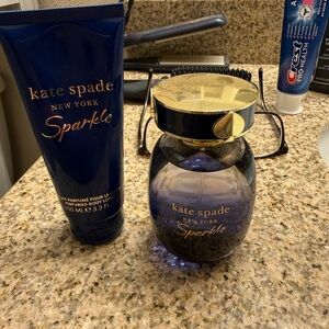 Kate Spade Midnight Blue Perfume Bottle
